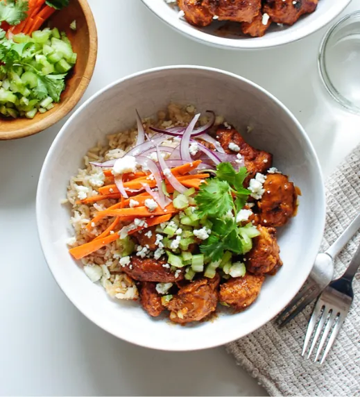Crispy Buffalo Crunch Bowl